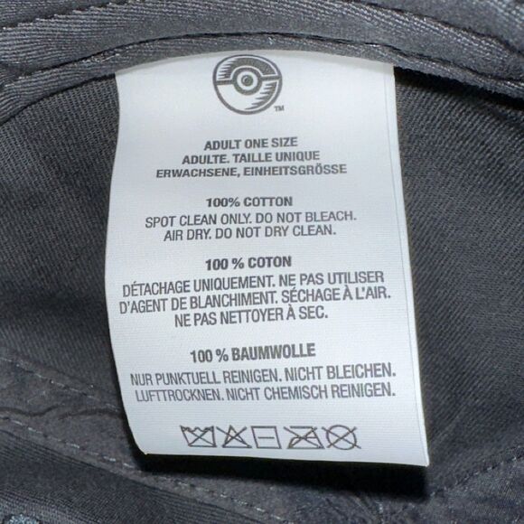 Pokemon Center Yamper Twill-Brim Dad Hat Buckle Closure One Size Adult Cap New - Picture 10 of 11